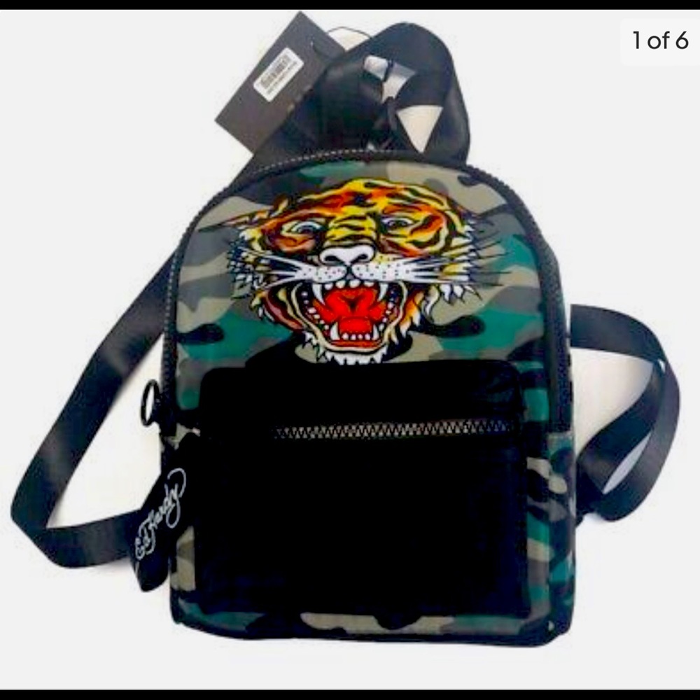 Iconic Ed Hardy Mini Backpack